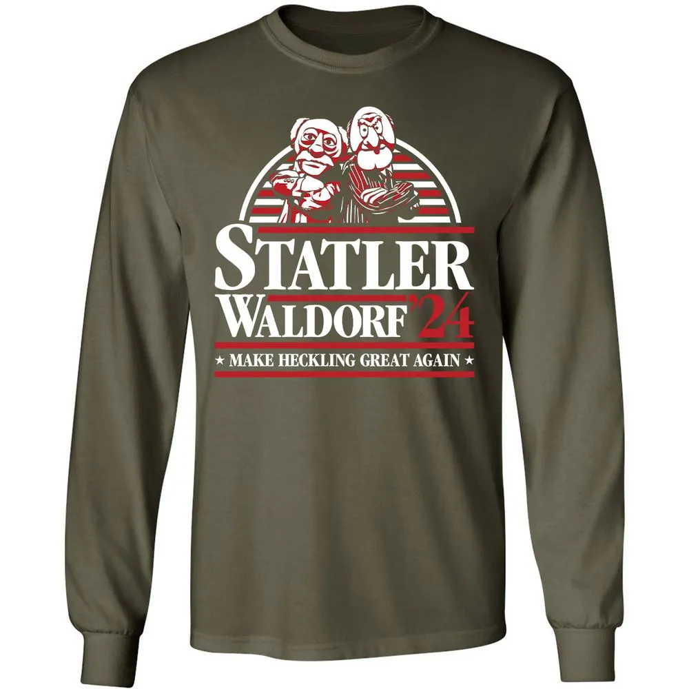 Long Sleeve T-Shirt - LRYQ87UX - Military Green - 16