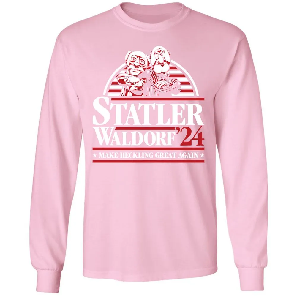 Long Sleeve T-Shirt - LRYQ87UX - Light Pink - 3