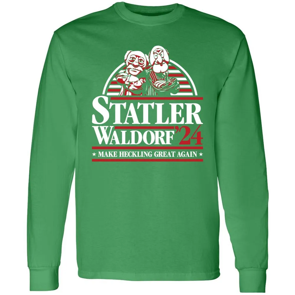 Long Sleeve T-Shirt - LRYQ87UX - Irish Green - 10