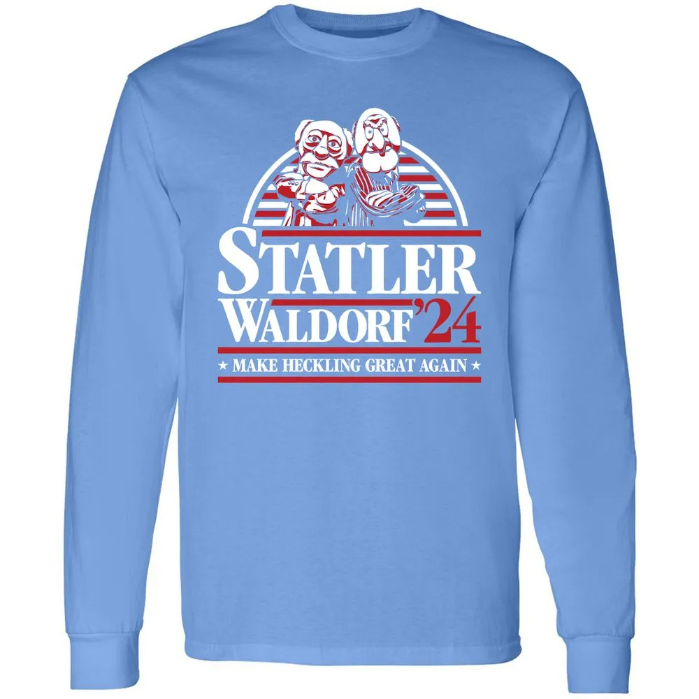 Long Sleeve T-Shirt - LRYQ87UX - Carolina Blue - 12