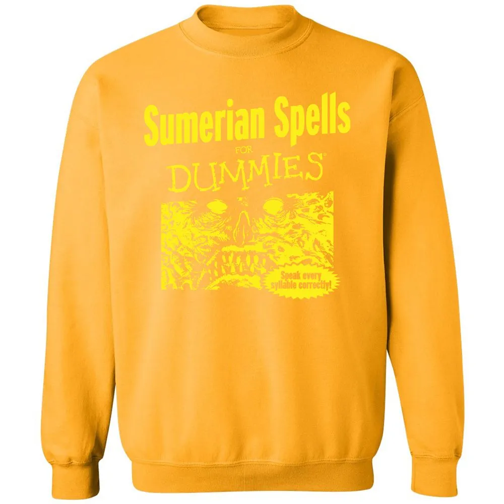 Classic Unisex Sweatshirt - KWU6BUHV - Gold - 11