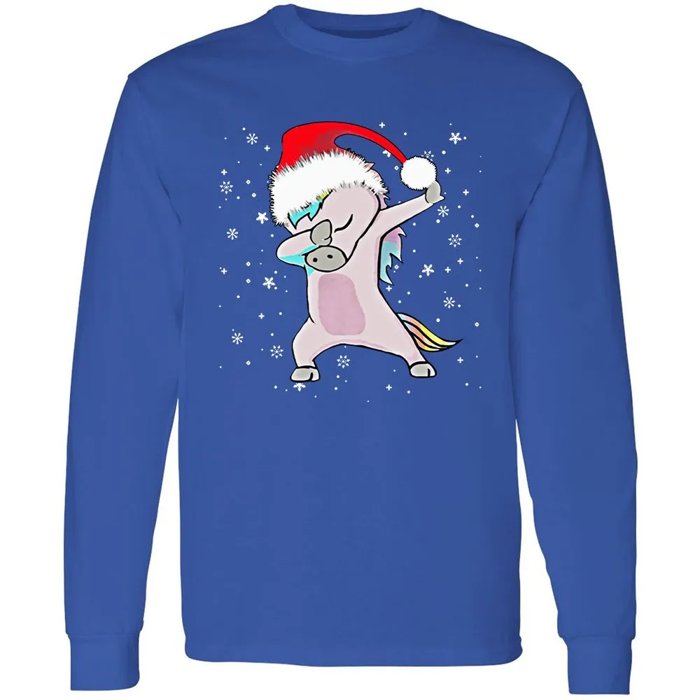 Long Sleeve T-Shirt - HN5HP4SJ - Royal - 8