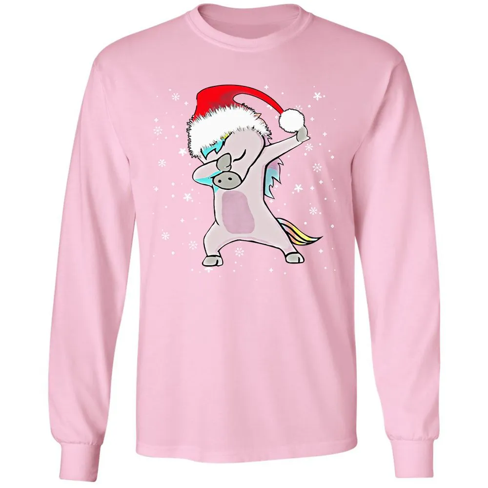 Long Sleeve T-Shirt - HN5HP4SJ - Light Pink - 3