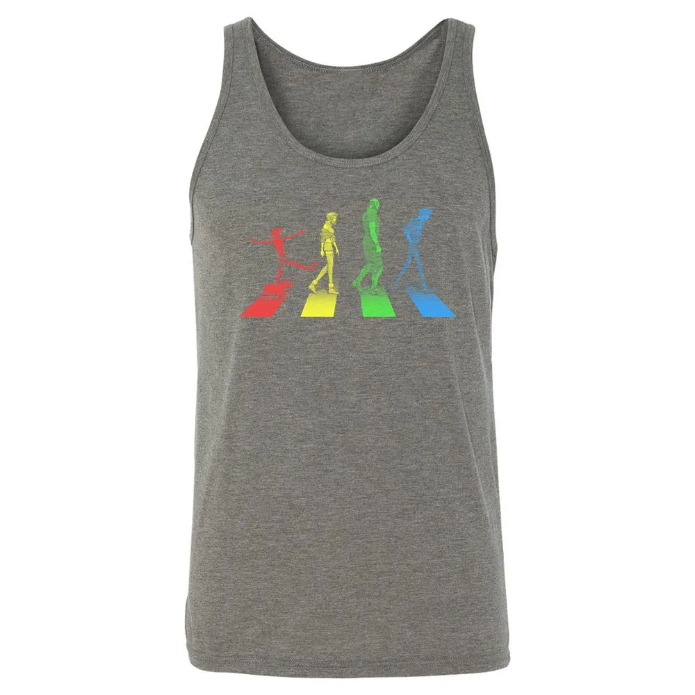 Unisex Jersey Tank - X9YVKUKF - Grey Triblend - 8