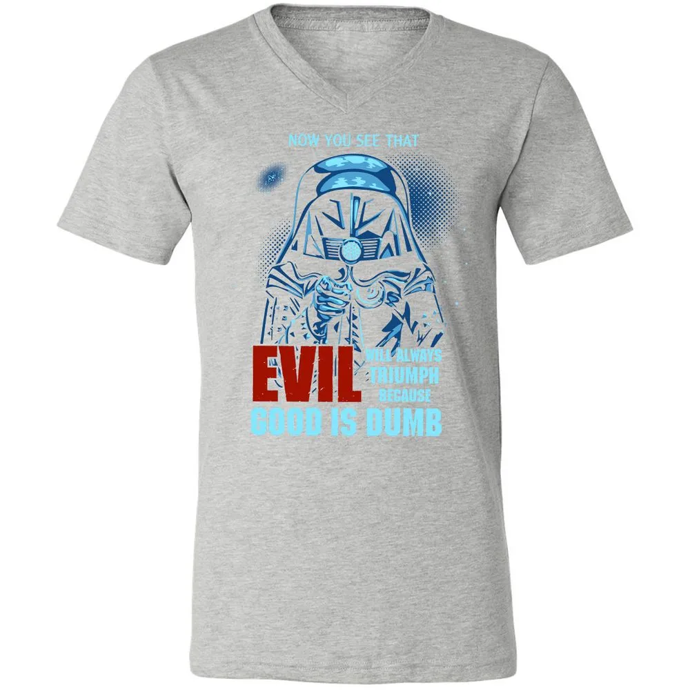 Unisex V-Neck T-Shirt - TVYWLEPL - Athletic Heather - 7