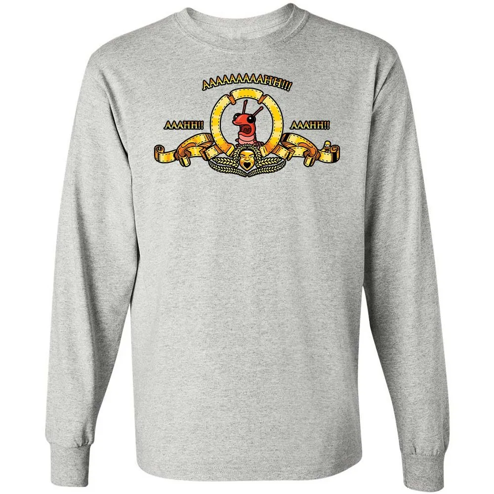 Long Sleeve T-Shirt - 6CEJELJP - Ash - 7