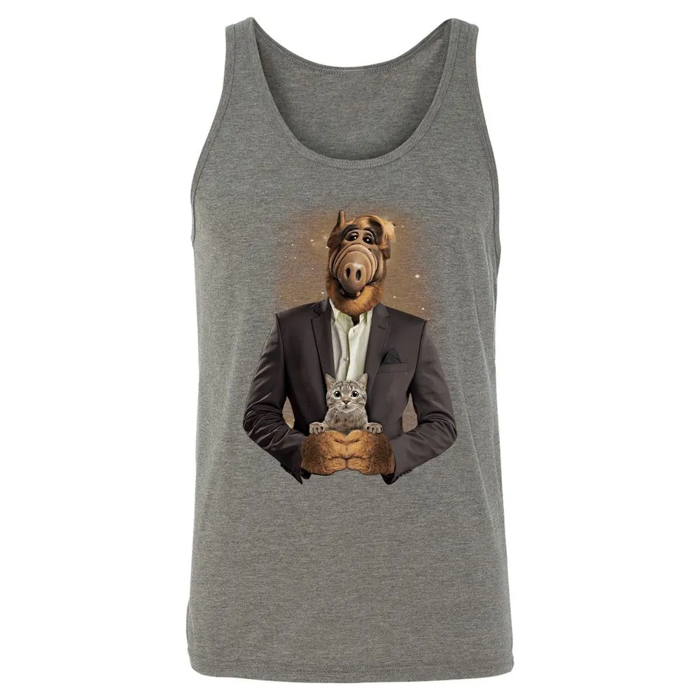 Unisex Jersey Tank - WNVZ1UY8 - Grey Triblend - 8