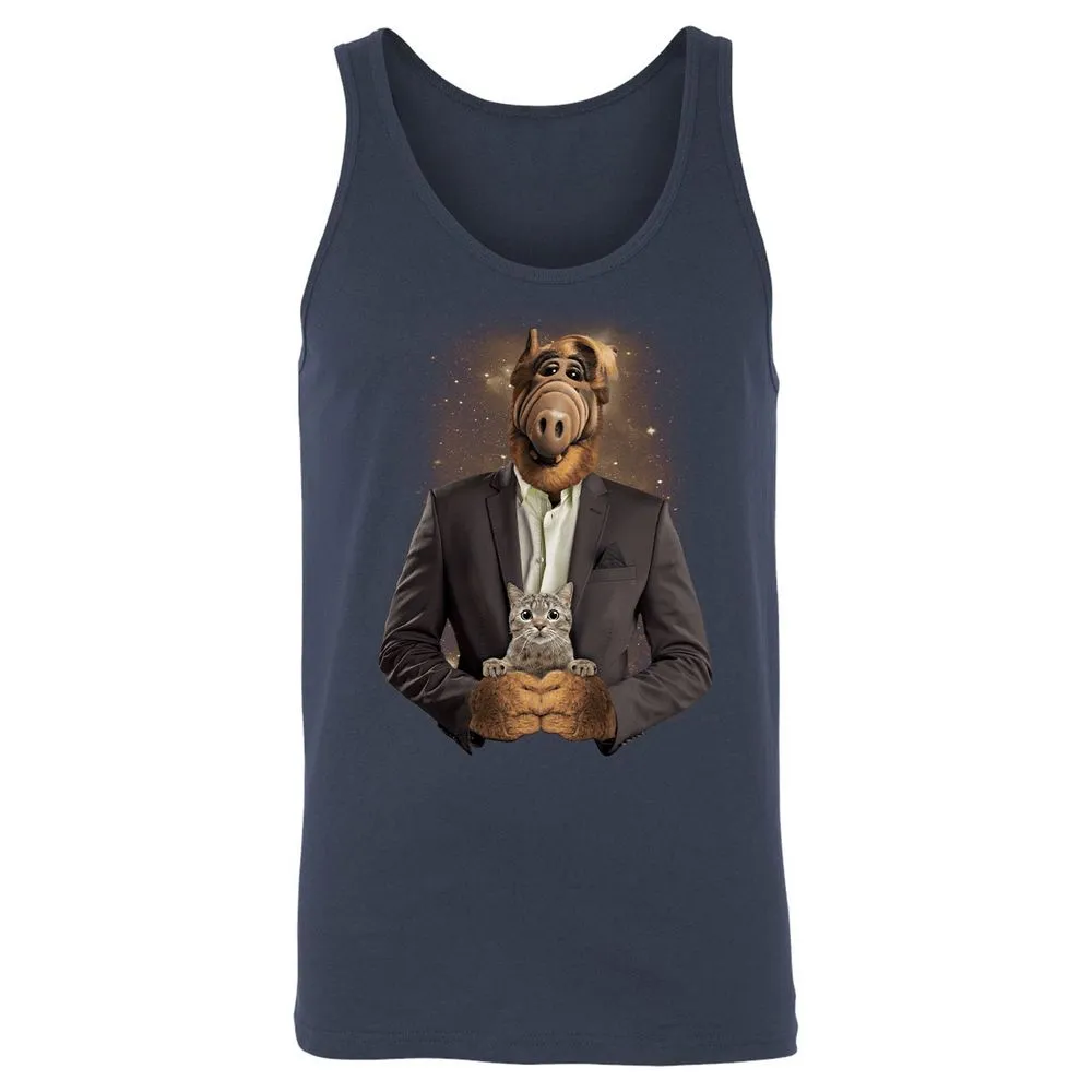 Unisex Jersey Tank - WNVZ1UY8 - Navy - 2