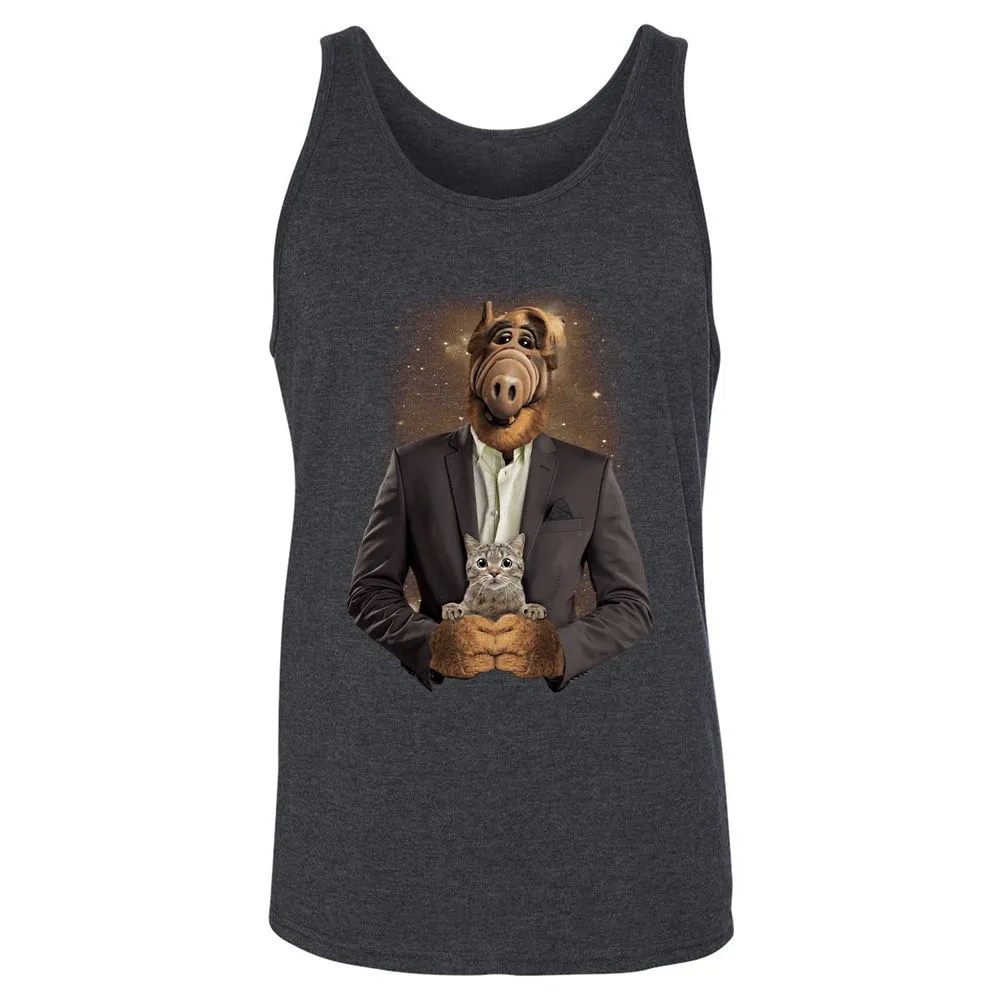 Unisex Jersey Tank - WNVZ1UY8 - Dark Grey Heather - 6