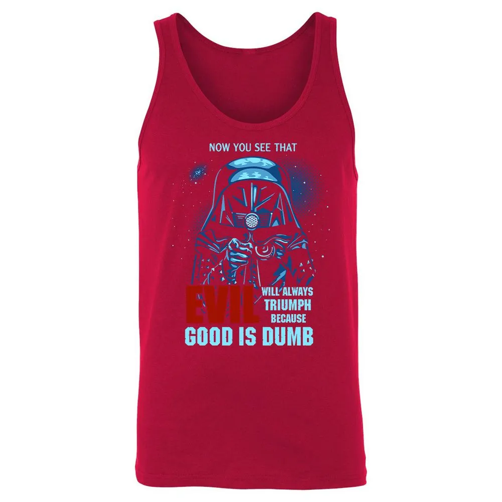Unisex Jersey Tank - TQBSYZRQ - Red - 11