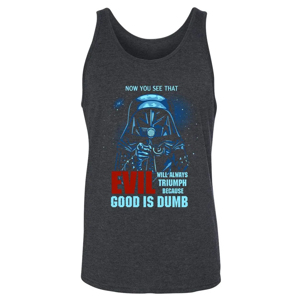 Unisex Jersey Tank - TQBSYZRQ - Dark Grey Heather - 6