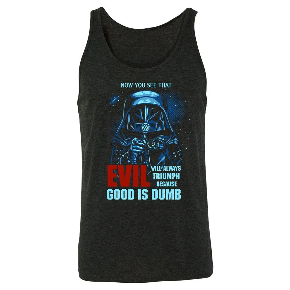 Unisex Jersey Tank - TQBSYZRQ - Charcoal Black Triblend - 5