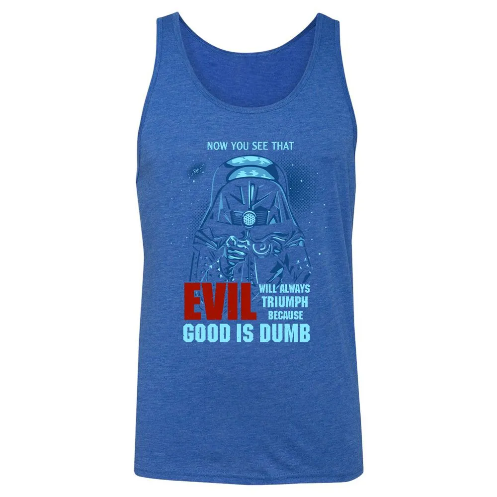 Unisex Jersey Tank - TQBSYZRQ - True Royal Triblend - 12