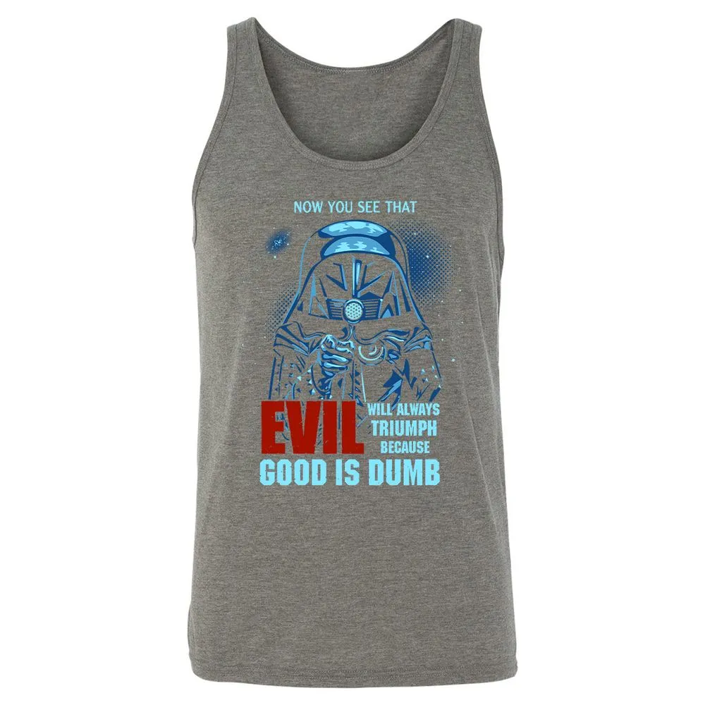 Unisex Jersey Tank - TQBSYZRQ - Grey Triblend - 8