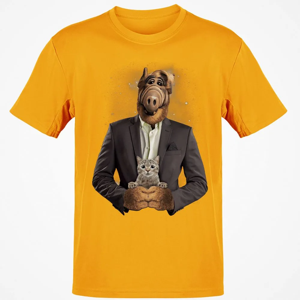 Classic Unisex T-Shirt - XZE8UFCW - Gold - 4