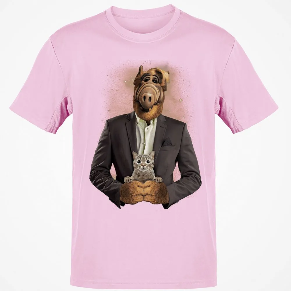 Classic Unisex T-Shirt - XZE8UFCW - Light Pink - 5