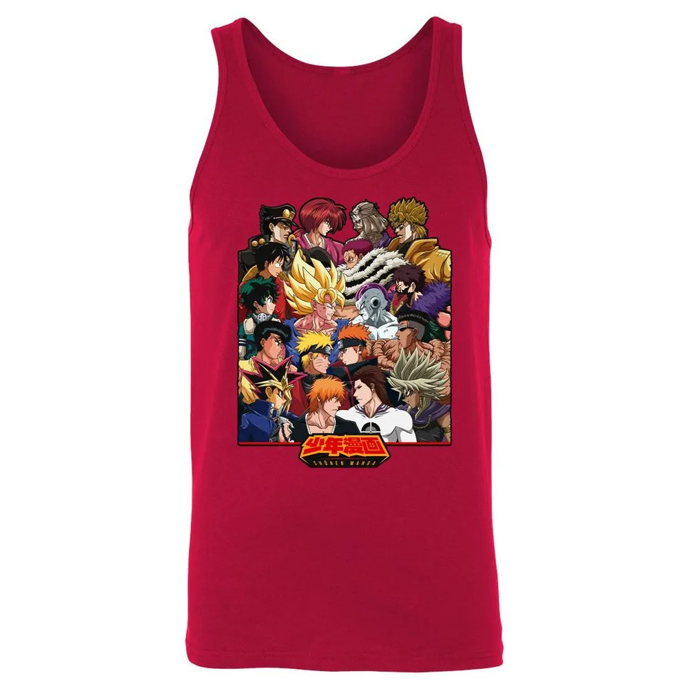 Unisex Jersey Tank - 2CMQZDZH - Red - 11