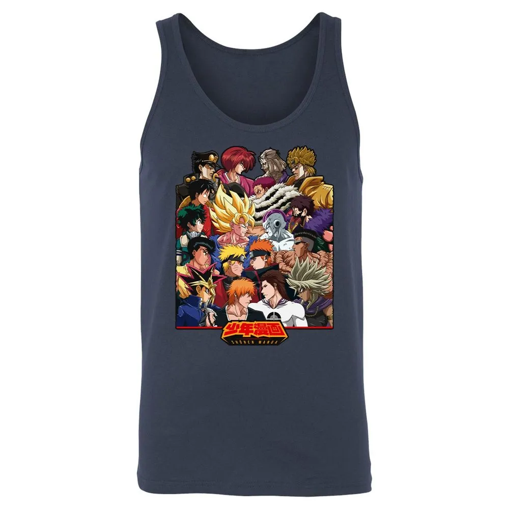 Unisex Jersey Tank - 2CMQZDZH - Navy - 2