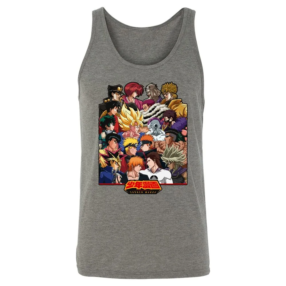 Unisex Jersey Tank - 2CMQZDZH - Grey Triblend - 8