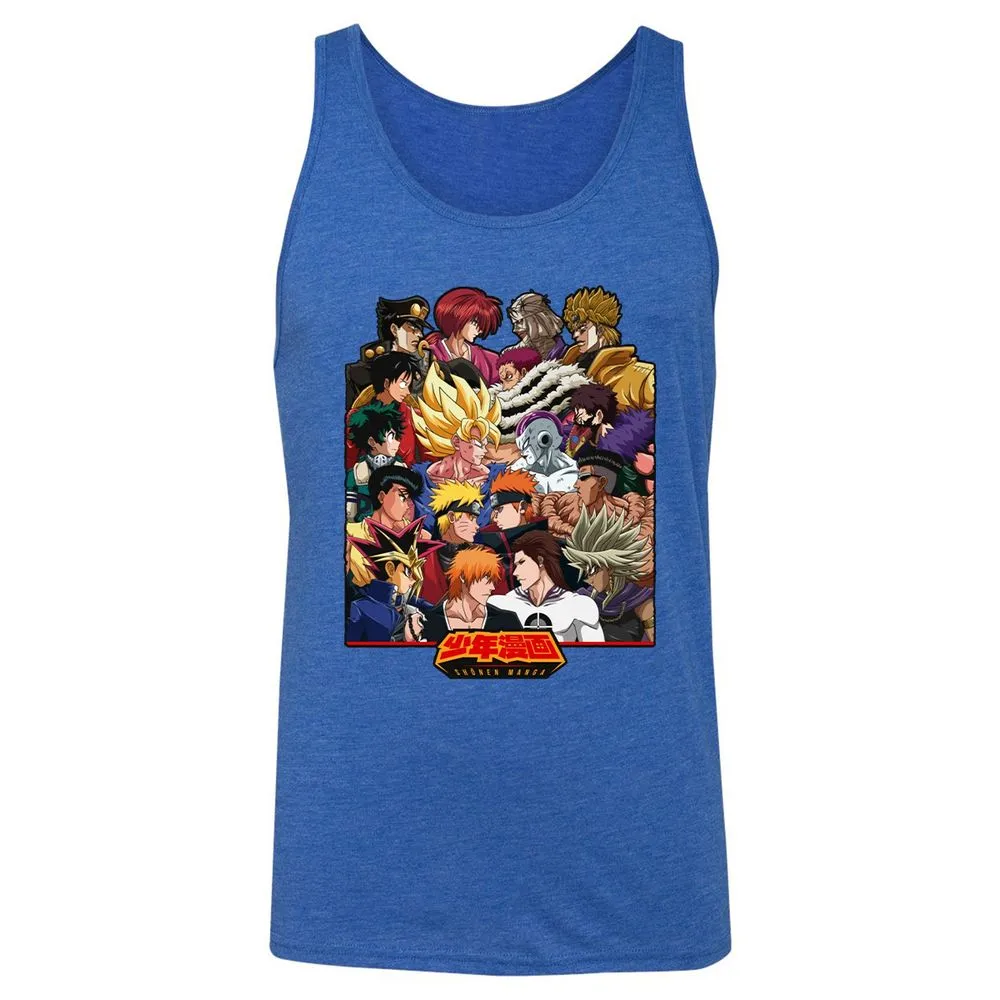 Unisex Jersey Tank - 2CMQZDZH - True Royal Triblend - 12