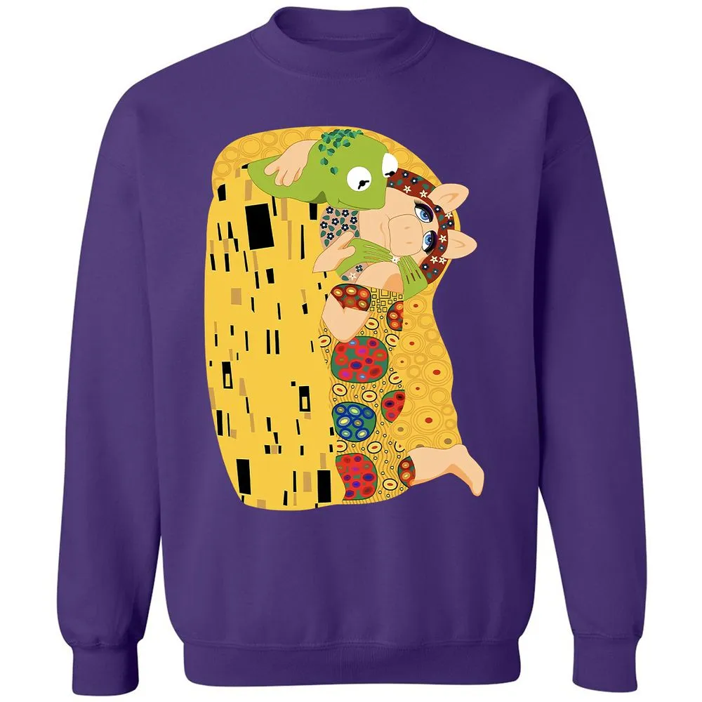 Classic Unisex Sweatshirt - V3ED4NHT - Purple - 6