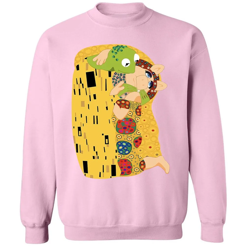 Classic Unisex Sweatshirt - V3ED4NHT - Light Pink - 3