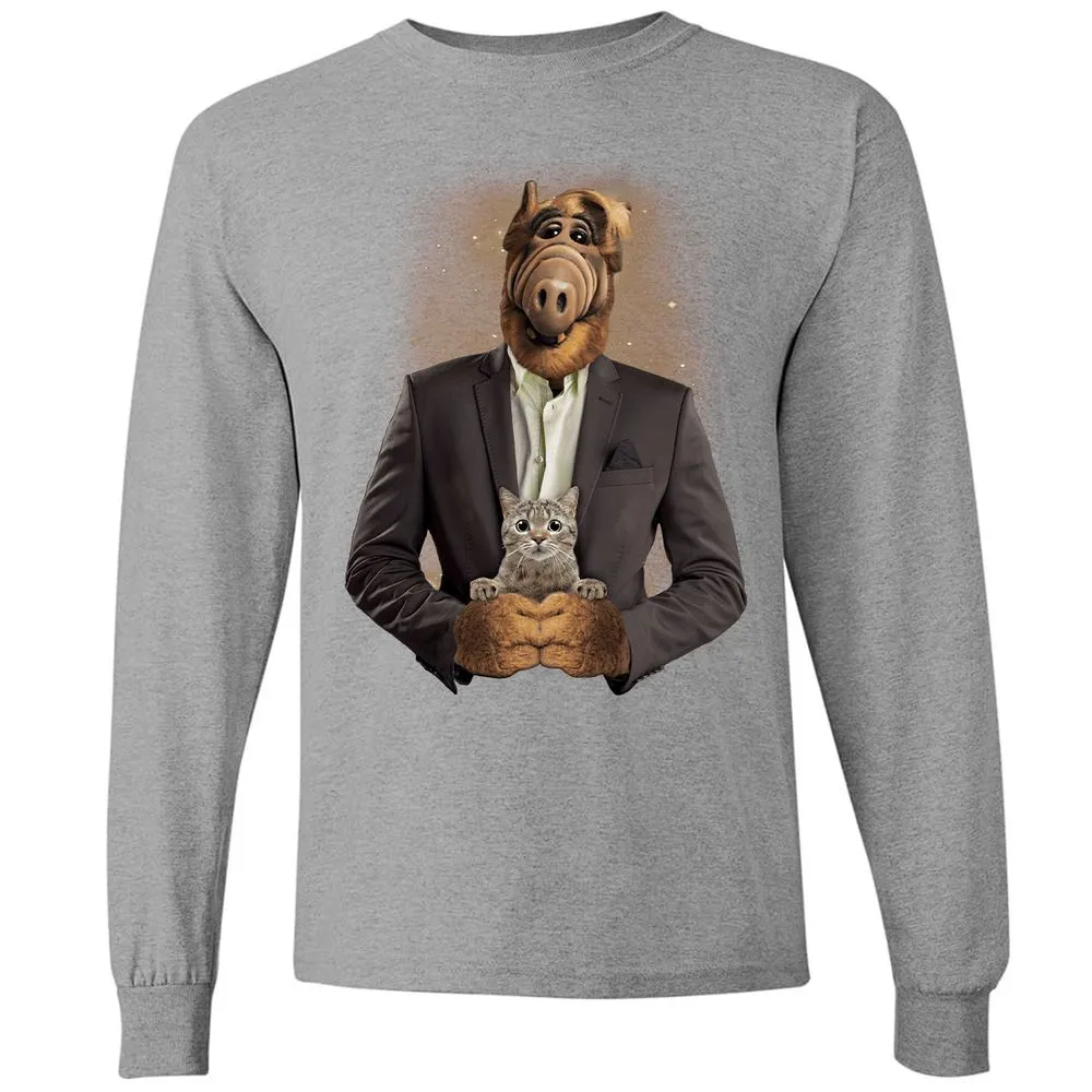 Long Sleeve T-Shirt - XUT5TWE8 - Graphite Heather - 6