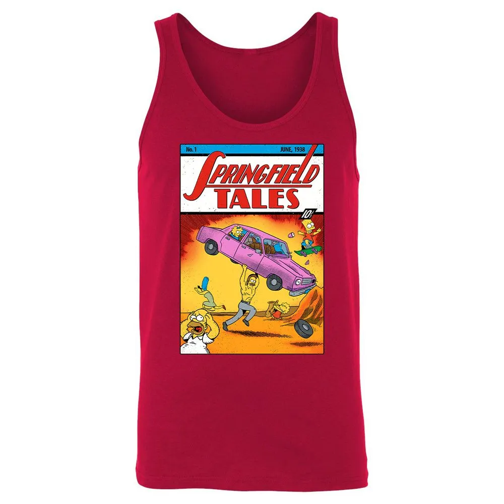 Unisex Jersey Tank - 31FFNQL3 - Red - 11