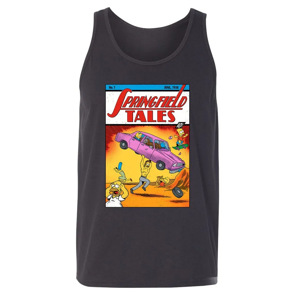 Unisex Jersey Tank - 31FFNQL3 - Dark Grey - 7
