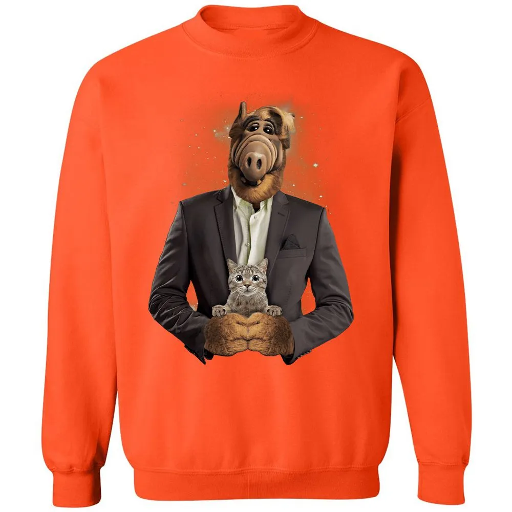 Classic Unisex Sweatshirt - XDQXHVQQ - Orange - 10
