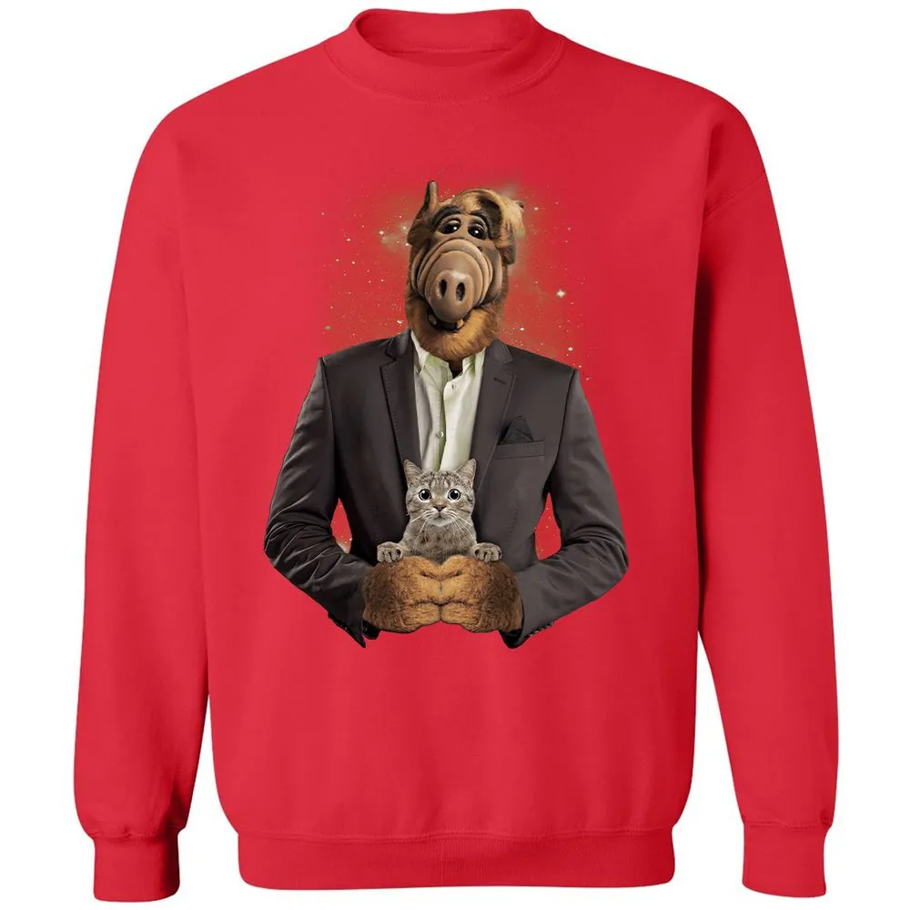 Classic Unisex Sweatshirt - XDQXHVQQ - Red - 5