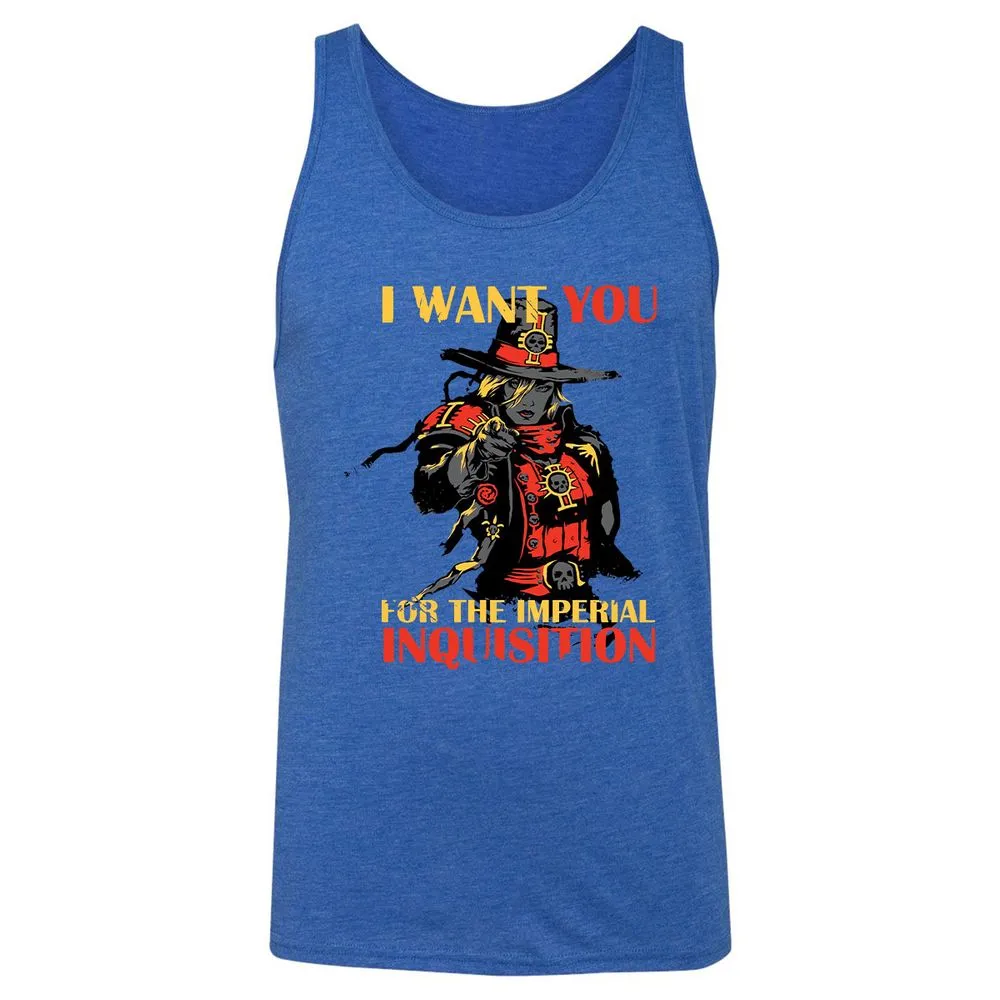 Unisex Jersey Tank - DAEPH539 - True Royal Triblend - 12