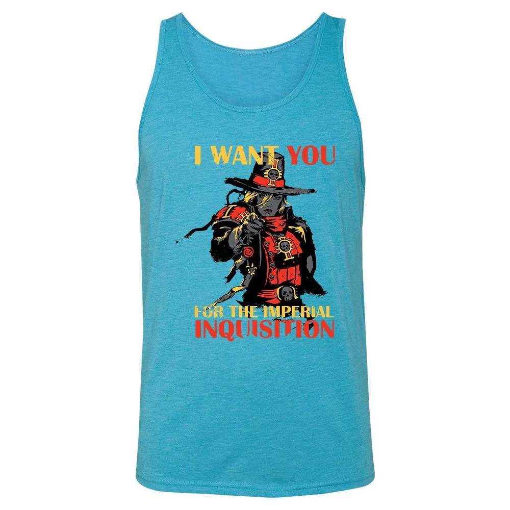 Unisex Jersey Tank - DAEPH539 - Aqua Triblend - 3
