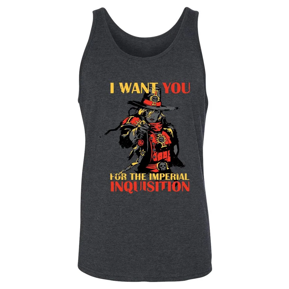Unisex Jersey Tank - DAEPH539 - Dark Grey Heather - 6