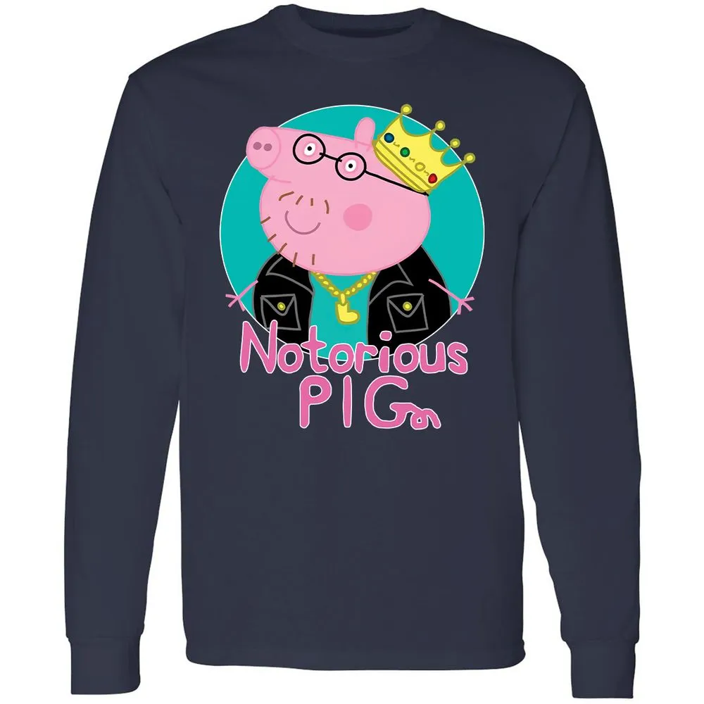 Long Sleeve T-Shirt - U16J6FNL - Navy - 2