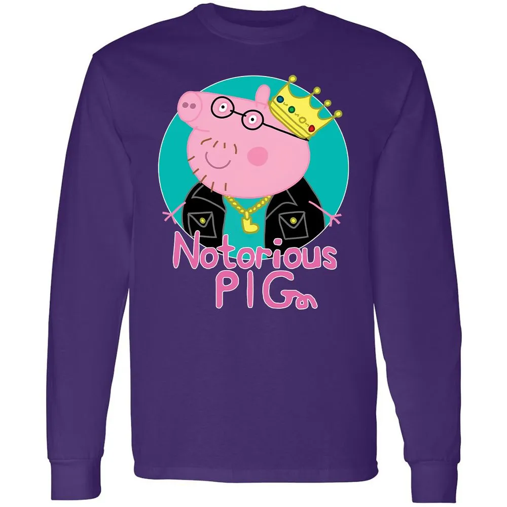 Long Sleeve T-Shirt - U16J6FNL - Purple - 13