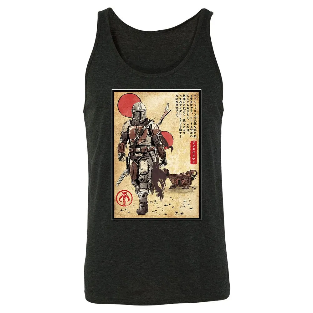 Unisex Jersey Tank - JSXZ7WJ7 - Charcoal Black Triblend - 5