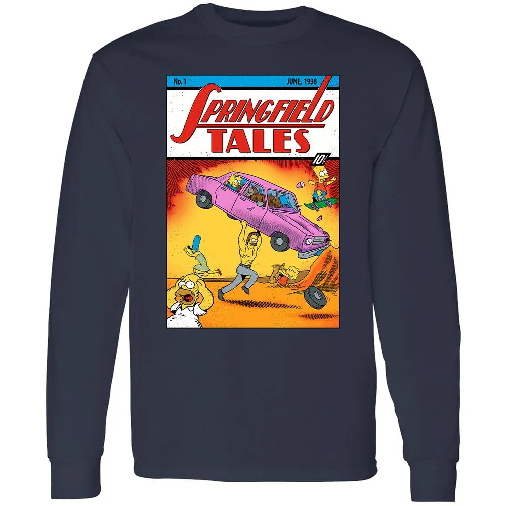 Long Sleeve T-Shirt - 9NH8ACWQ - Navy - 2