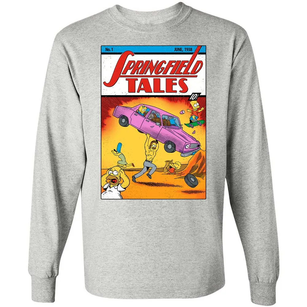 Long Sleeve T-Shirt - 9NH8ACWQ - Ash - 7