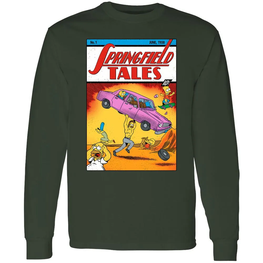 Long Sleeve T-Shirt - 9NH8ACWQ - Forest Green - 4