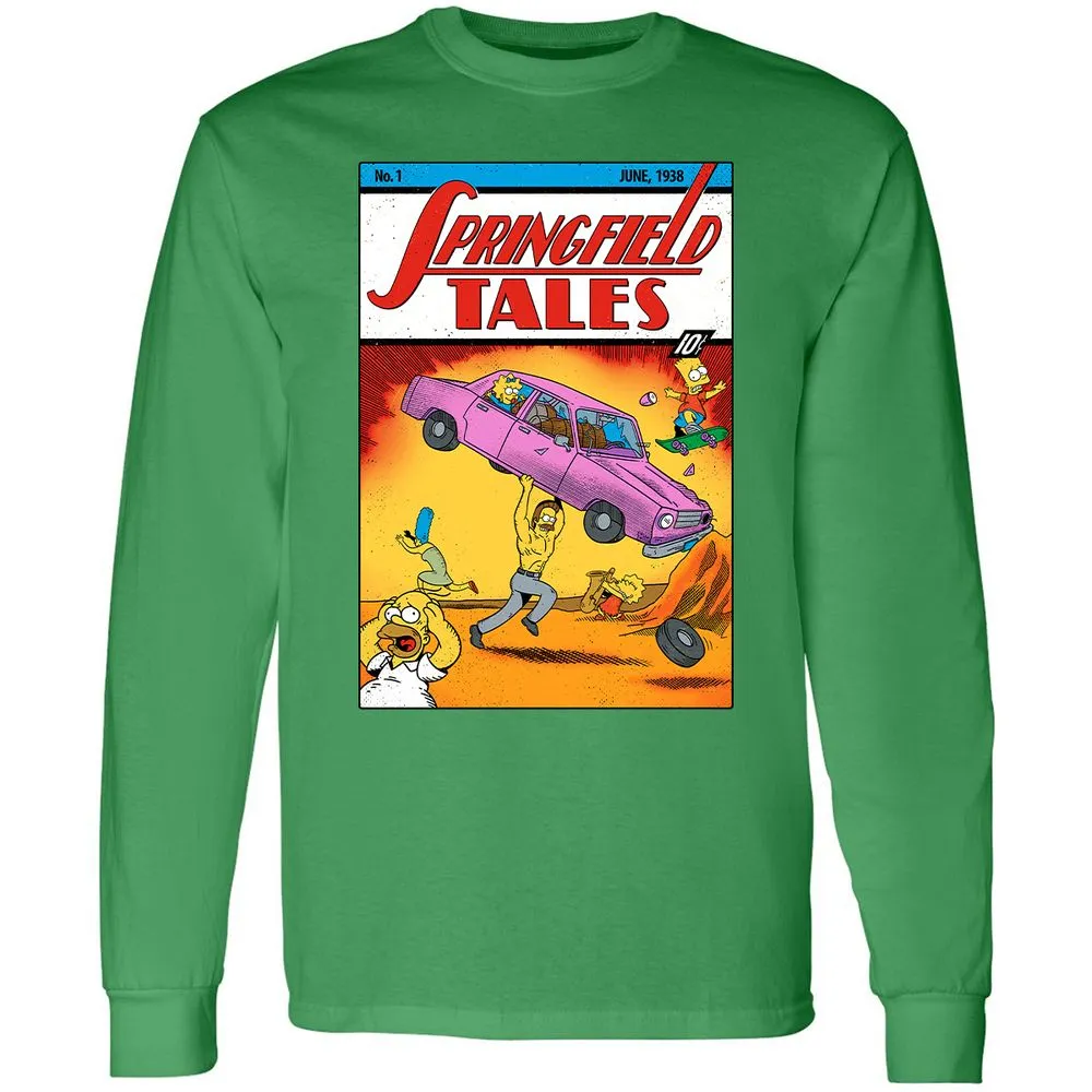 Long Sleeve T-Shirt - 9NH8ACWQ - Irish Green - 10