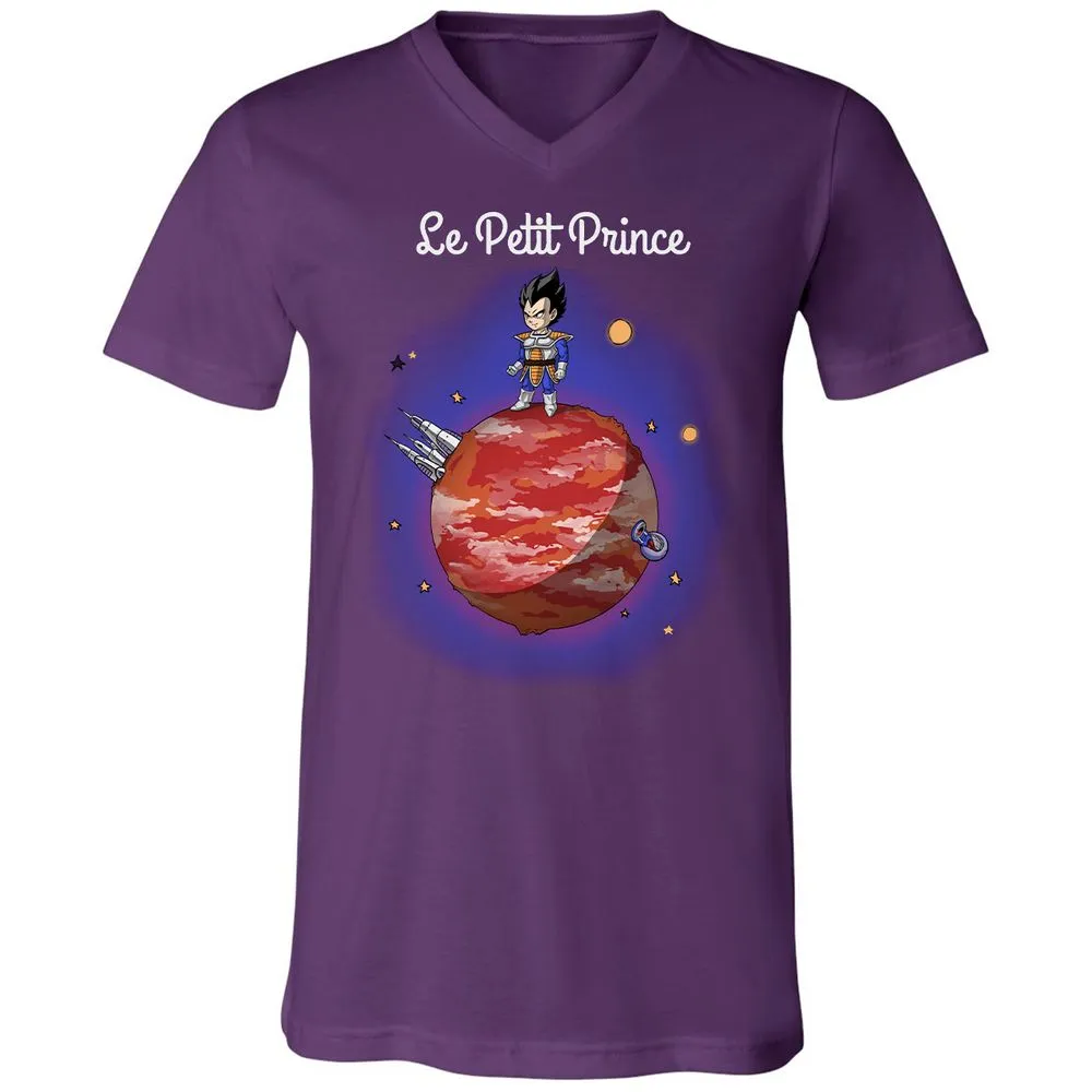 Unisex V-Neck T-Shirt - RBPQYT1S - Team Purple - 9