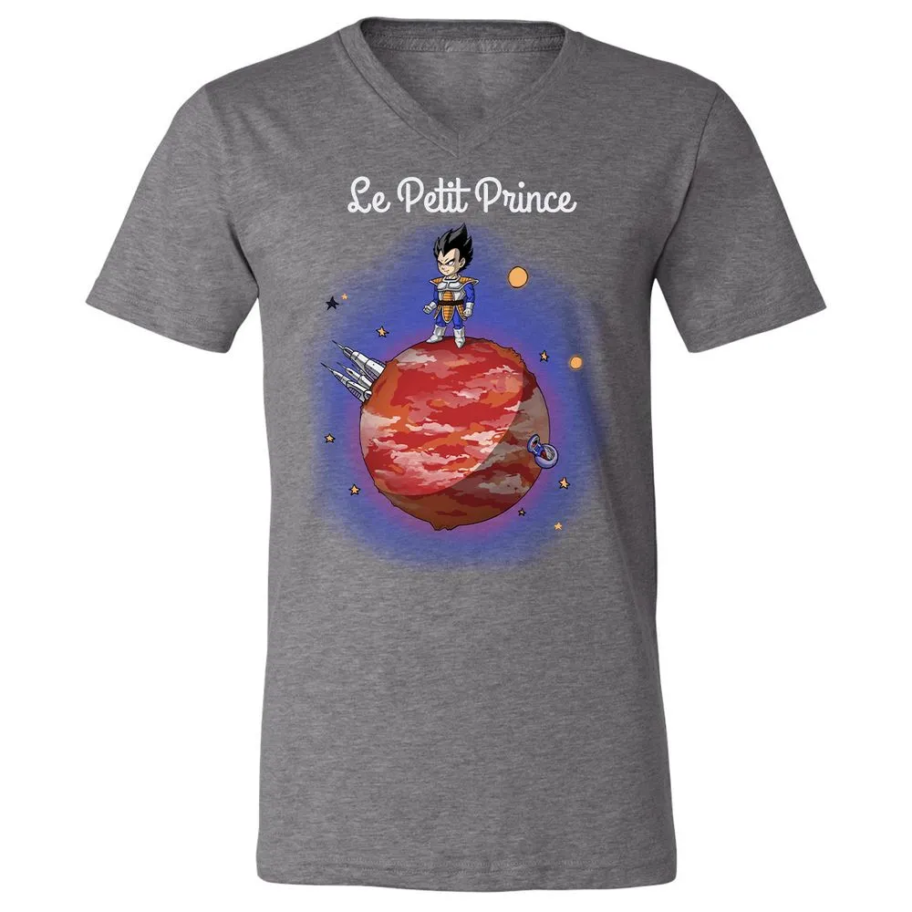 Unisex V-Neck T-Shirt - RBPQYT1S - Deep Heather - 13