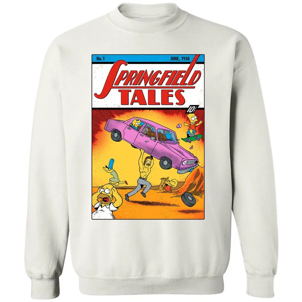 Classic Unisex Sweatshirt - RM9YVQMU - White - 12