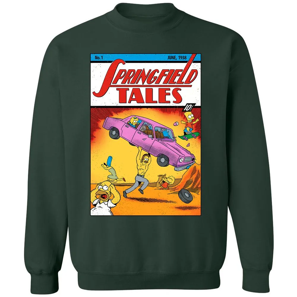 Classic Unisex Sweatshirt - RM9YVQMU - Forest Green - 4