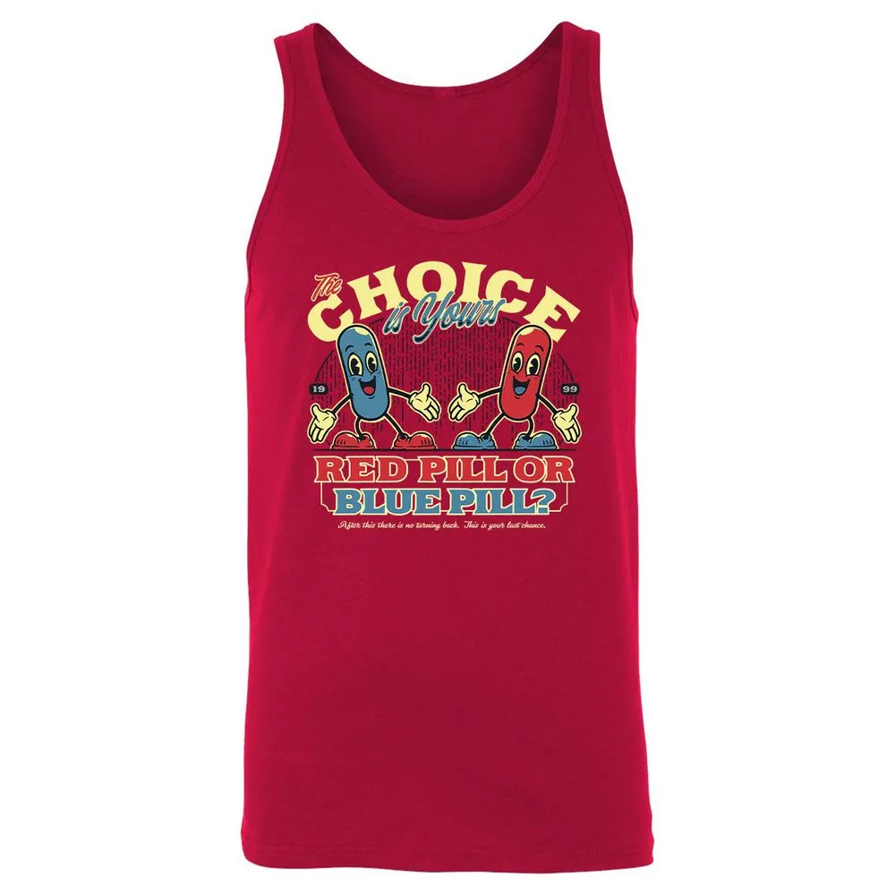 Unisex Jersey Tank - K5LPNYZV - Red - 11