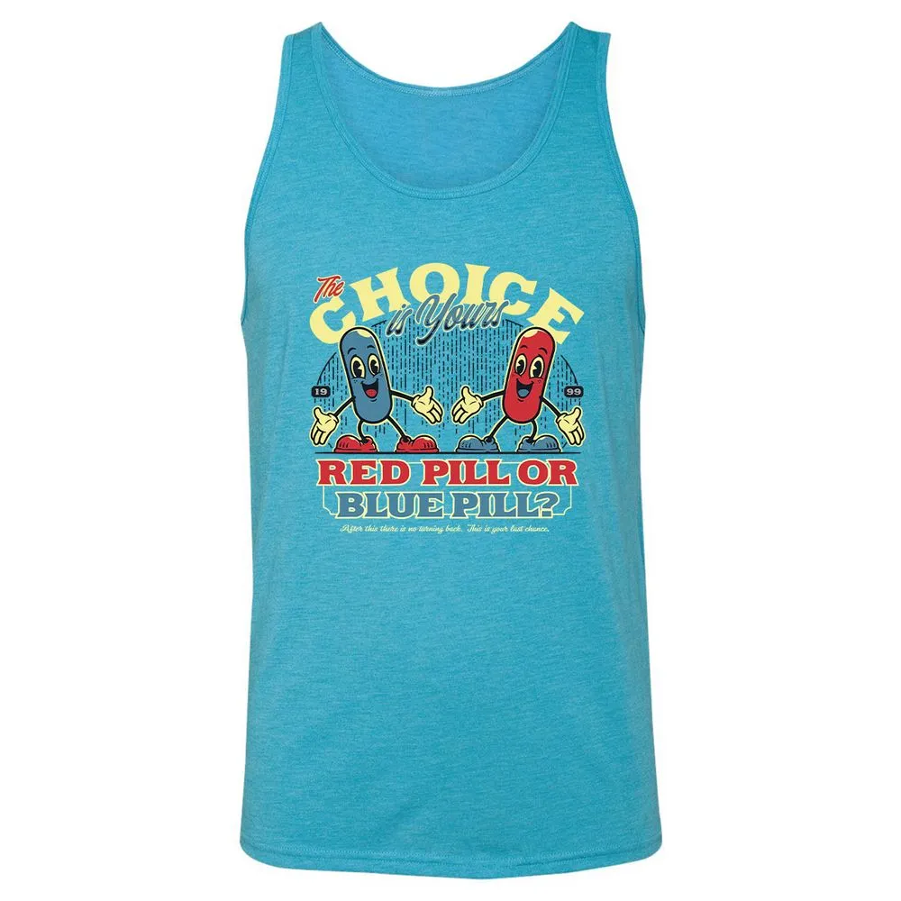 Unisex Jersey Tank - K5LPNYZV - Aqua Triblend - 3