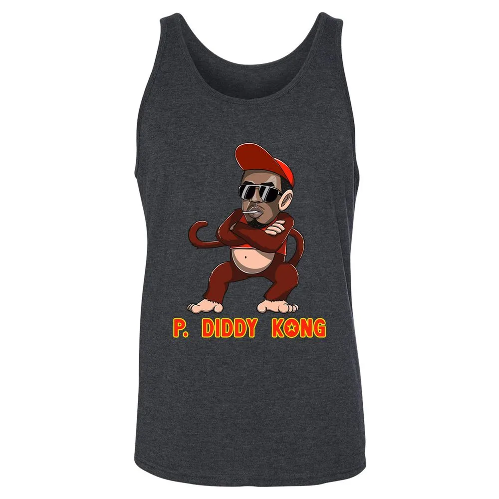Unisex Jersey Tank - EVD2BQXC - Dark Grey Heather - 6