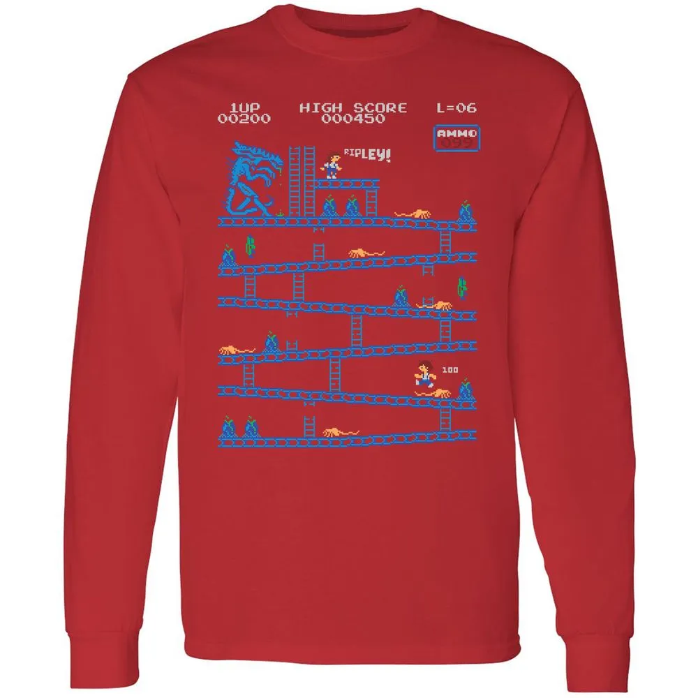 Long Sleeve T-Shirt - 4JCSS58P - Red - 14