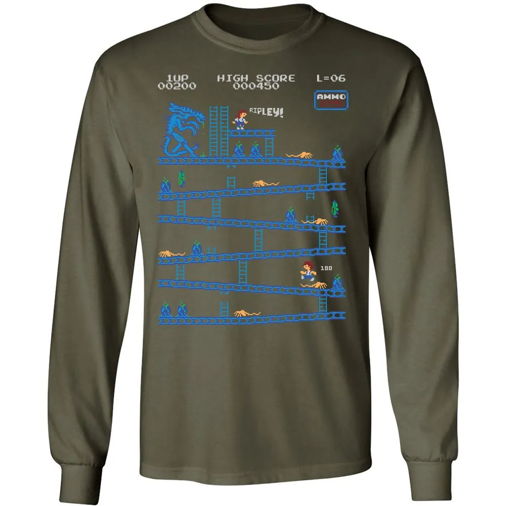 Long Sleeve T-Shirt - 4JCSS58P - Military Green - 16